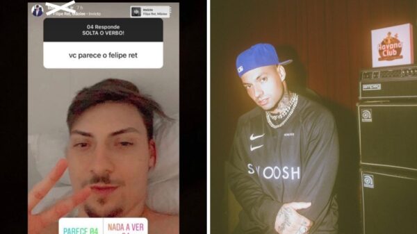 Filipe Ret é comparado a filho de Bolsonaro: "Me erra"