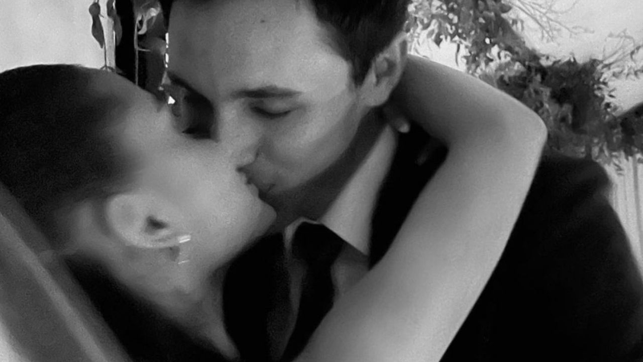 Ariana Grande mostra momentos fofos ao lado de marido, Dalton Gomez
