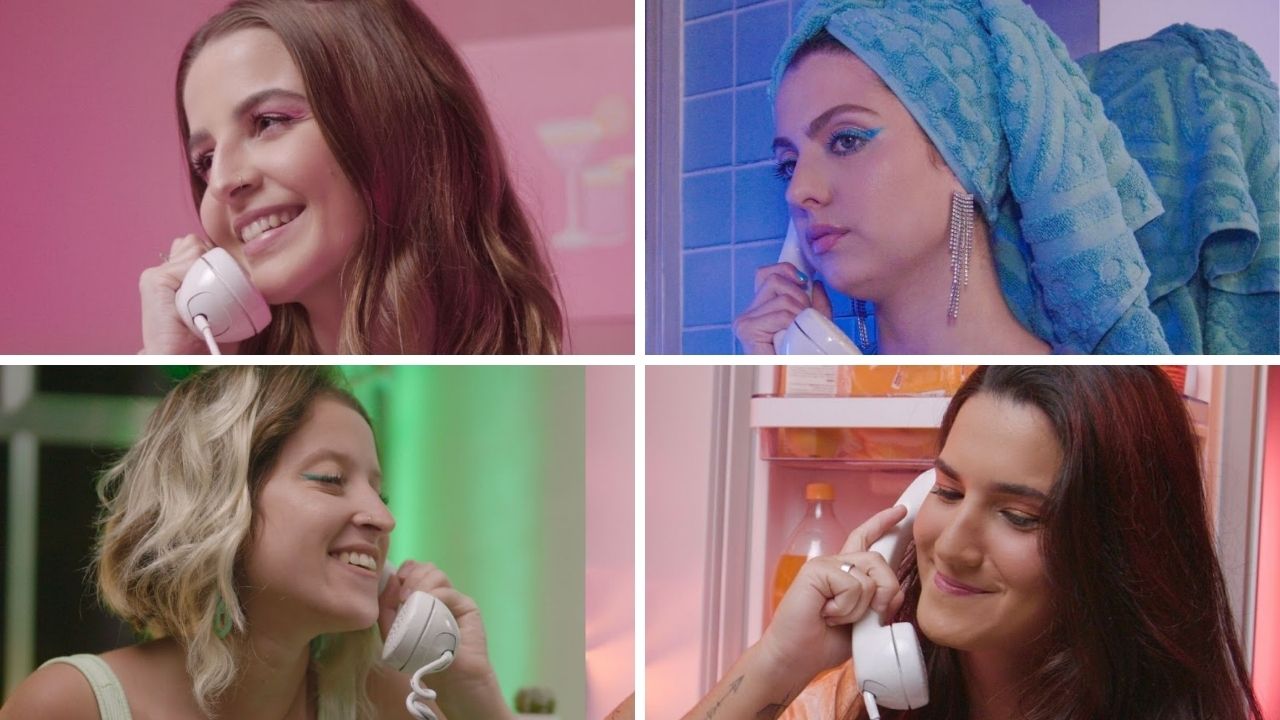Clara Valverde e trio feminino SalDoce lançam "Querendo Te Beijar" - assista!
