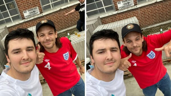 Louis Tomlinson encontra namorado de fã e tem a melhor reação