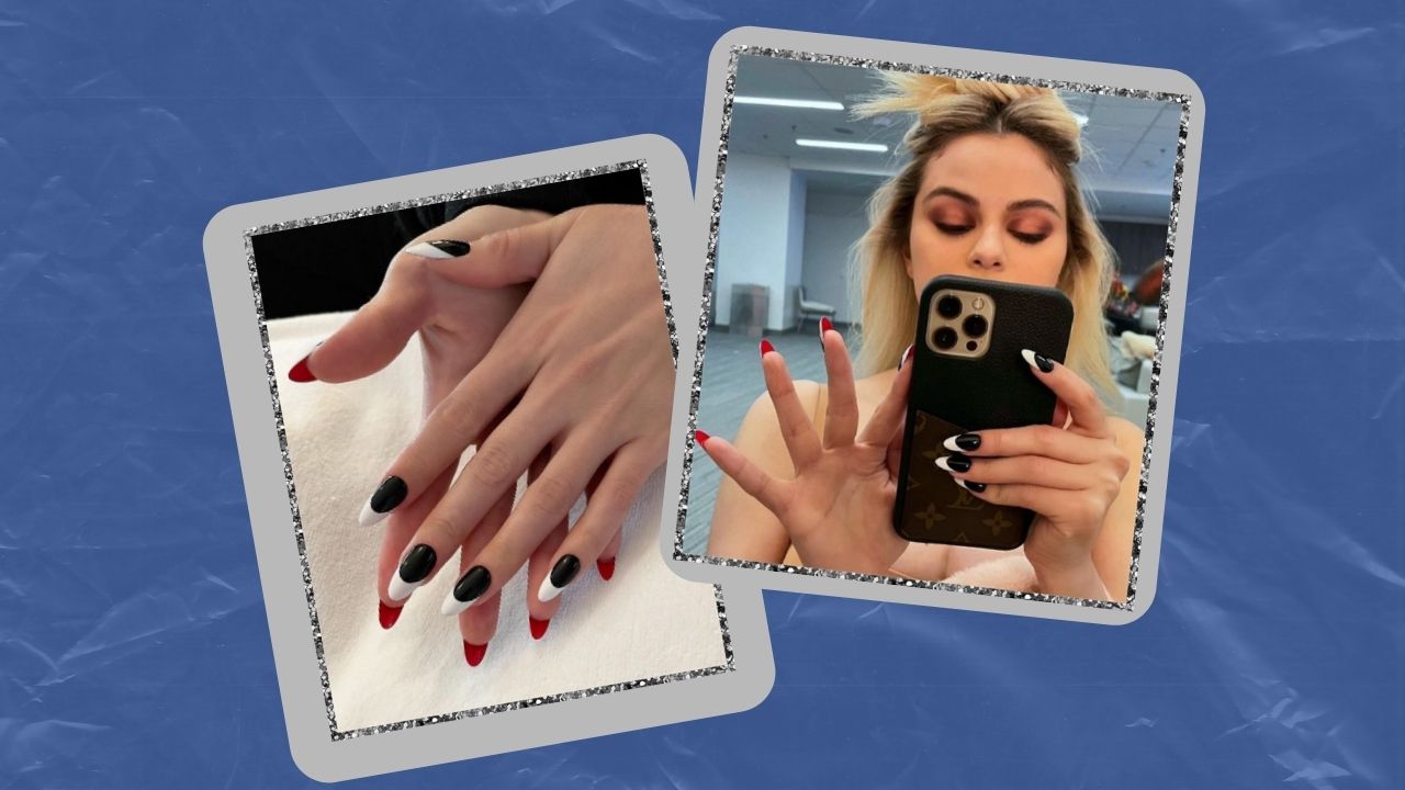 Já ouviu falar de unhas "flipside"? Saiba tudo sobre a nova nail trend das celebs