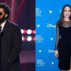 Date ou negócios Angelina Jolie e The Weeknd são vistos em jantar