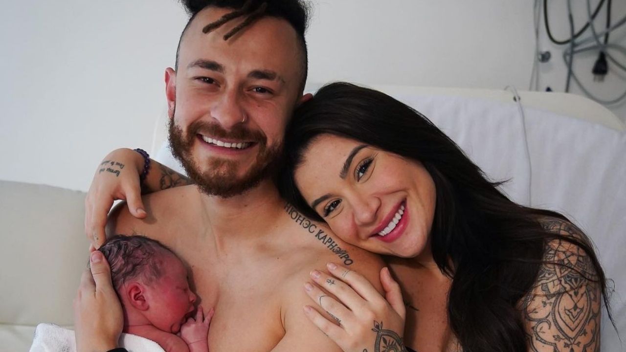 Bianca Andrade e Fred anunciam nascimento de Chris, primeiro filho do casal