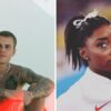 Justin Bieber manda mensagem fofa à Simone Biles, que desistiu das Olimpíadas