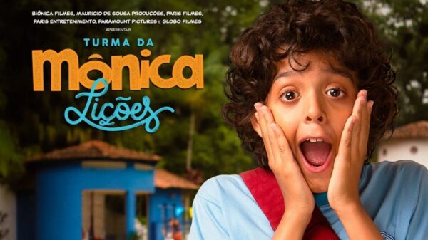 Novo cartaz de “Turma da Mônica – Lições” dá protagonismo para Cascão