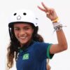 Rayssa Leal, a Fadinha, faz história e é prata no skate street nas Olimpíadas