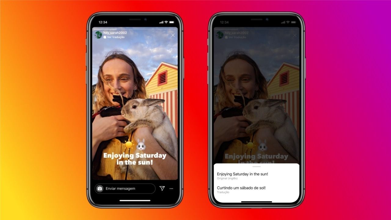 Novidade Instagram: tradução de textos chega nos Stories para até 90 idiomas!