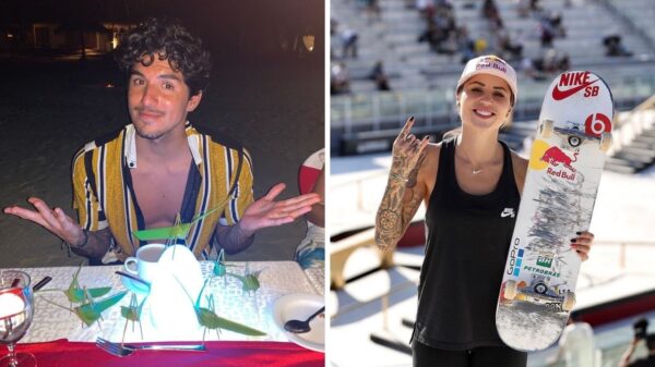 Após provocações, Gabriel Medina apaga tatuagem em homenagem a Letícia Bufoni