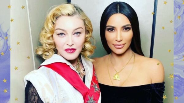 Kim Kardashian revela interação hilária com Madonna durante a infância