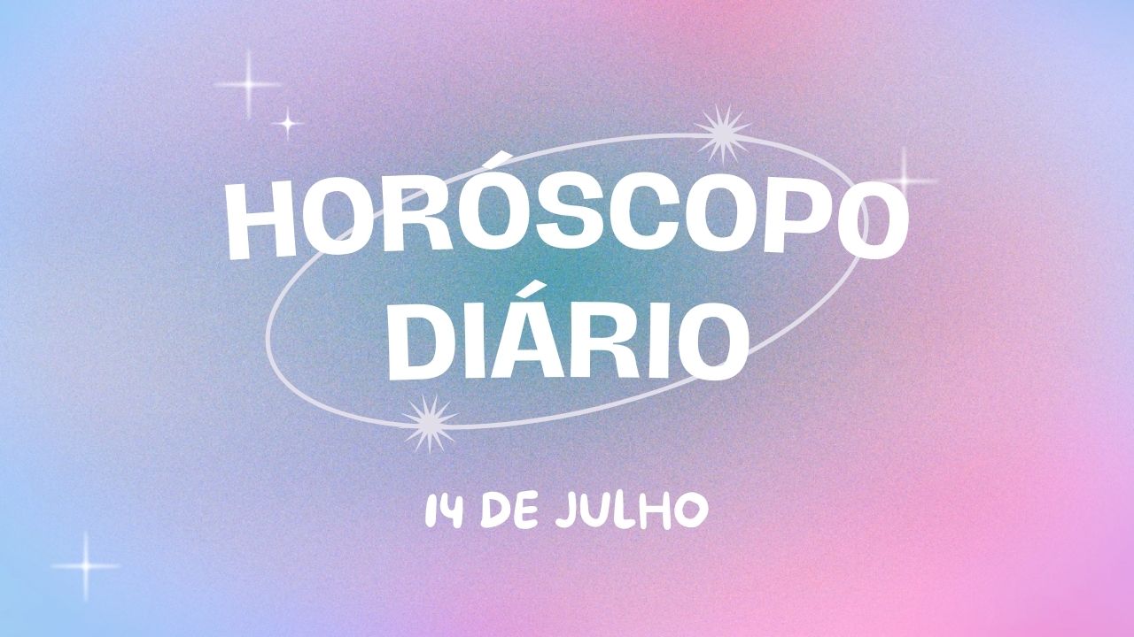 Horóscopo diário: domingou com as previsões do Universo para você (14/7)