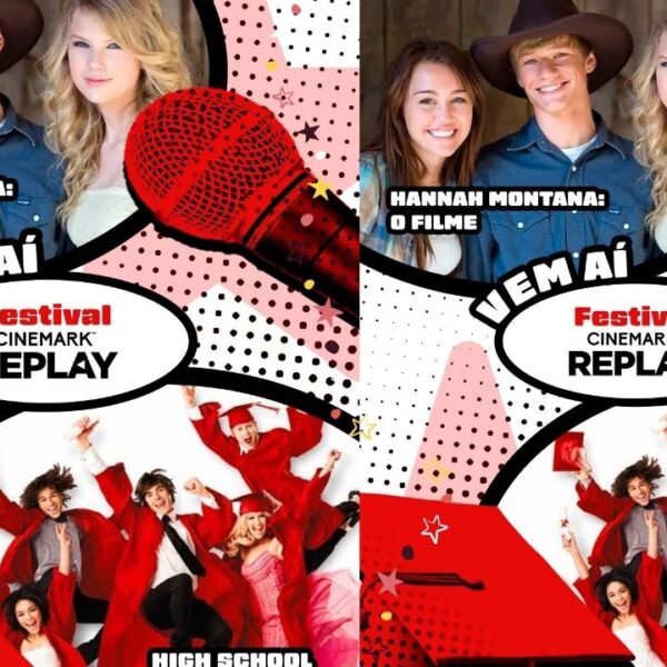 Cinemark Replay traz High School Musical 3 e Hannah Montana – O Filme de volta às telonas por R$ 15Cinemark Replay traz High School Musical 3 e Hannah Montana – O Filme de volta às telonas por R$ 15