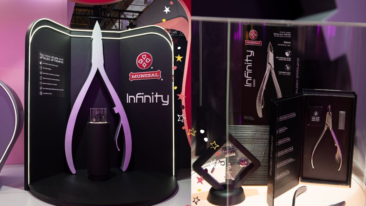 Mundial lança Infinity na Beauty Fair 2025: o alicate que é puro luxo e precisão