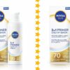 Conheça o novo protetor solar com efeito primer de NIVEA SUN: fórmula 2 em 1 com FPS70 e duplo ácido hialurônico